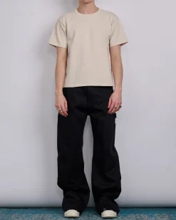 Sale DRKSHDW Rick Owens MIJ Dble Knee Geth Jn 12oz Denim Blk