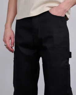 Sale DRKSHDW Rick Owens MIJ Dble Knee Geth Jn 12oz Denim Blk