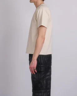 Clearance DRKSHDW Rick Owens MIJ Osterberg T-Shirt 11oz Jersey Natural