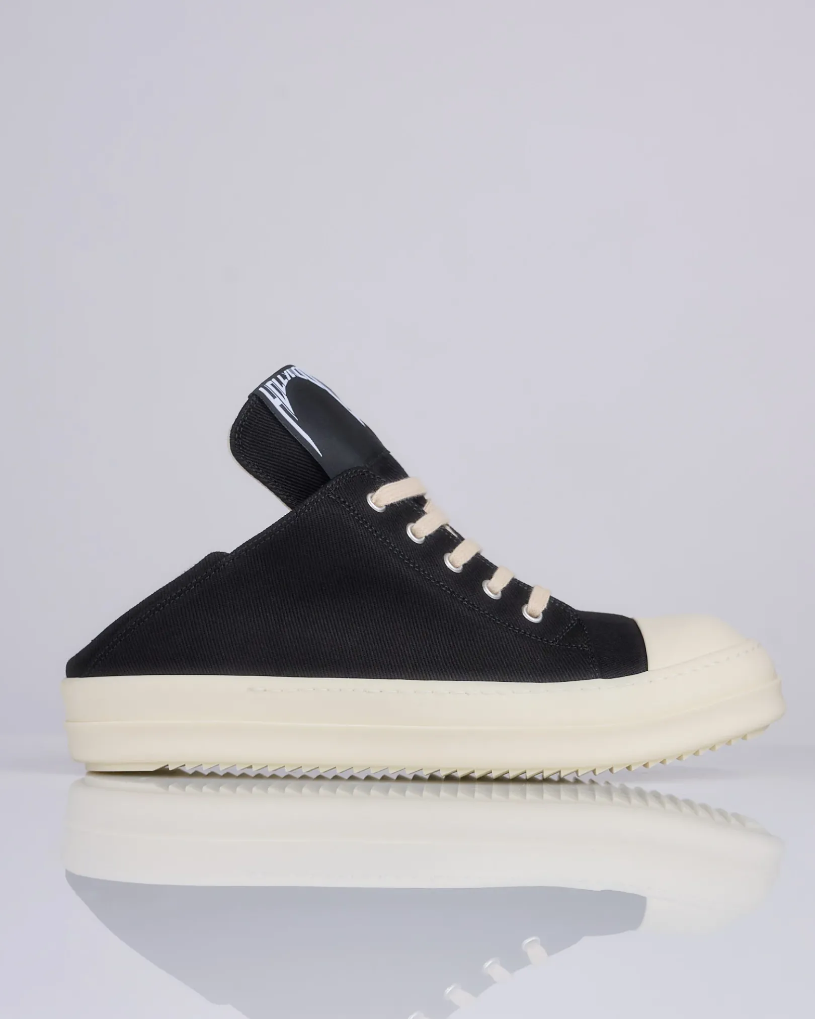 Hot DRKSHDW Rick Owens Slip On Hollywood Sneaks Black Milk Milk
