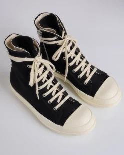 Hot DRKSHDW Rick Owens Sneaks Gimp Eyelet Black Milk Milk