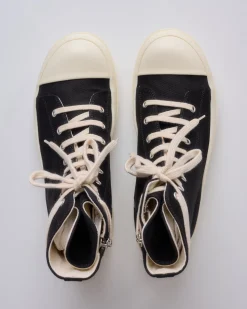 Clearance DRKSHDW Rick Owens Sneaks License Plate Black Milk Milk