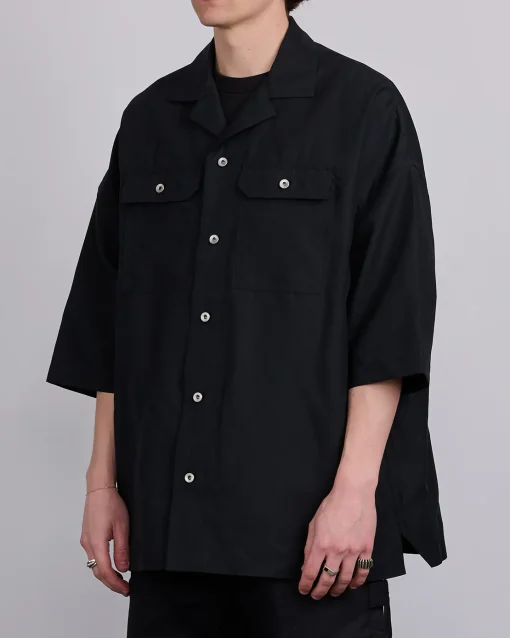 Outlet DRKSHDW Rick Owens Tommy Magnum Tencel Ripstop Blk