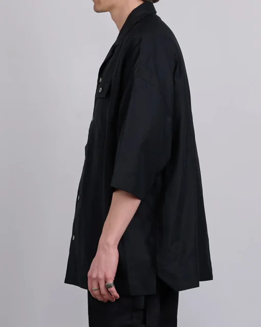 Outlet DRKSHDW Rick Owens Tommy Magnum Tencel Ripstop Blk