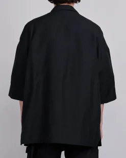 Outlet DRKSHDW Rick Owens Tommy Magnum Tencel Ripstop Blk