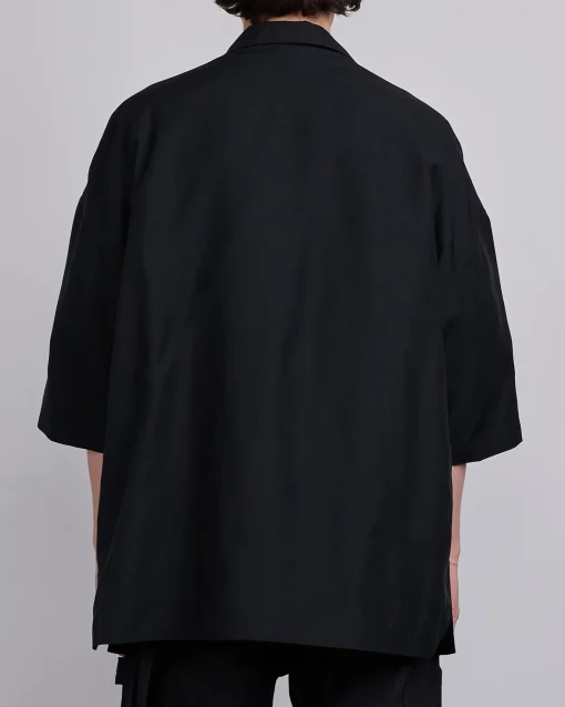 Outlet DRKSHDW Rick Owens Tommy Magnum Tencel Ripstop Blk