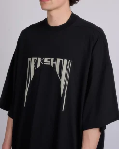 Fashion DRKSHDW Rick Owens Tommy T-Shirt RN Jersey Black Pearl