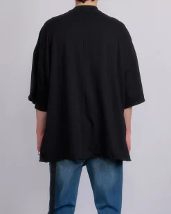 Fashion DRKSHDW Rick Owens Tommy T-Shirt RN Jersey Black Pearl