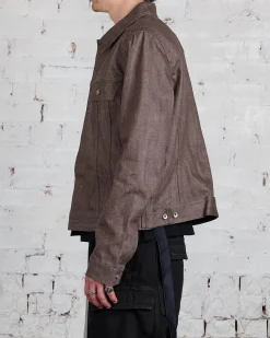 Sale DRKSHDW Rick Owens Trucker Jacket 13oz Denim Dark Dust