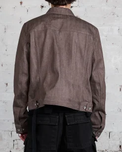 Sale DRKSHDW Rick Owens Trucker Jacket 13oz Denim Dark Dust
