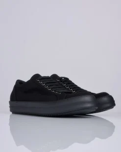 Online DRKSHDW Rick Owens Vintage Sneaks 13oz Denim All Black