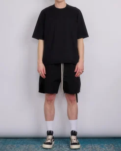 Discount DRKSHDW Rick Owens Walrus T-Shirt RIG Heavy Jersey Black