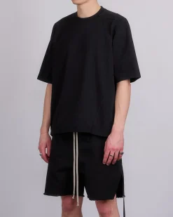 Discount DRKSHDW Rick Owens Walrus T-Shirt RIG Heavy Jersey Black