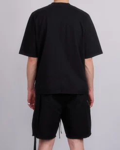 Discount DRKSHDW Rick Owens Walrus T-Shirt RIG Heavy Jersey Black
