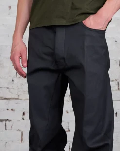 Outlet Rick Owens Geth Jean Chalk Stretch Denim Black