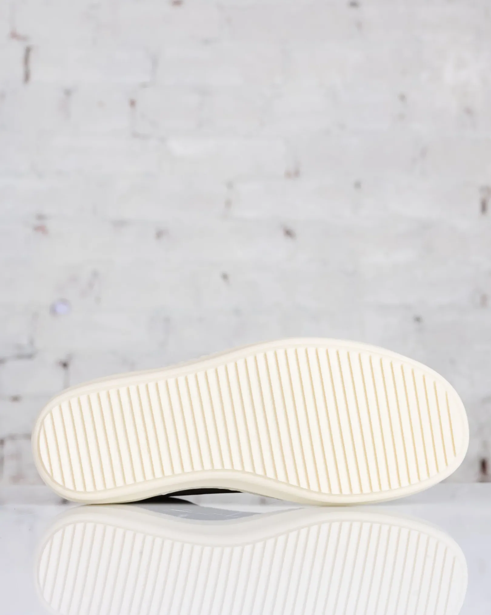 Outlet Rick Owens High Vintage Sneaks LWN Nubuck Dark Dust/Milk