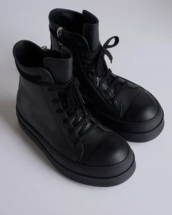 Sale Rick Owens Mega Bumper Sneaker Black Black Black
