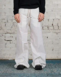Hot Rick Owens Moncler Bela Pant Cotton-Nylon Milk