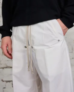 Hot Rick Owens Moncler Bela Pant Cotton-Nylon Milk