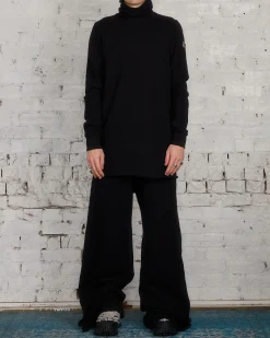 Discount Rick Owens Moncler Surf Turtleneck Black