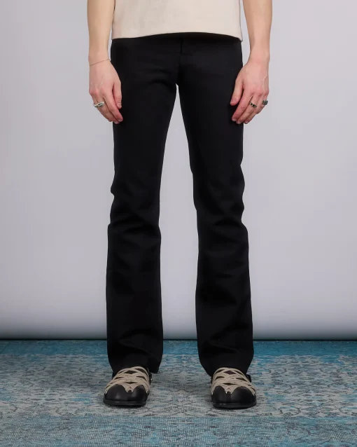 Outlet Rick Owens Runway Bonotto Headon Jean Terrain Cotton Black