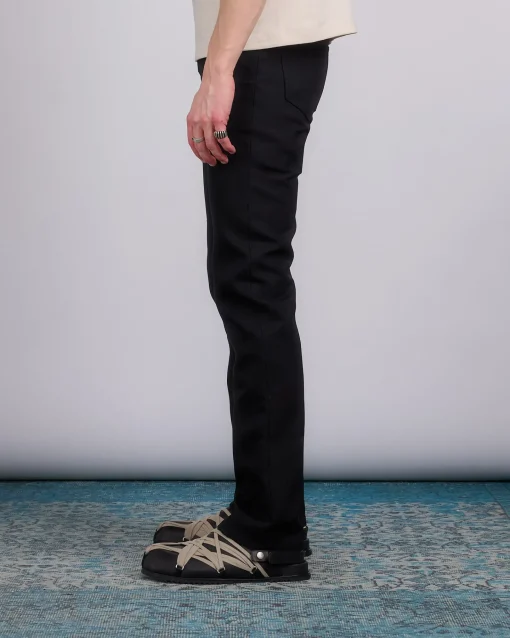 Outlet Rick Owens Runway Bonotto Headon Jean Terrain Cotton Black