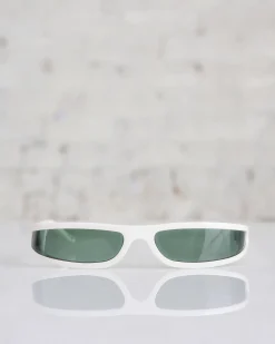 Hot Rick Owens Runway Fog Sunglass Pearl Forest