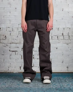 Discount Rick Owens Runway Geth Jean Cotton Whipcord Ash