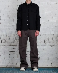 Discount Rick Owens Runway Geth Jean Cotton Whipcord Ash