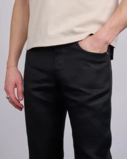 Clearance Rick Owens Runway Headon Utility Pant Linen Twill Black