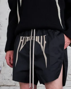 New Rick Owens Runway Long Boxers TE Black/Pearl