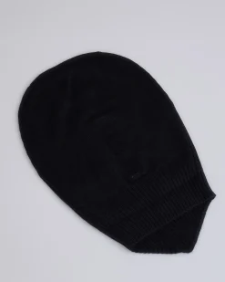 New Rick Owens Runway Skull Clava Shredded Merino Black