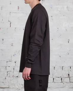 Discount Rick Owens Short Crewneck BA Dark Dust