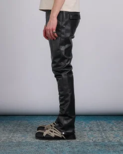 Online Rick Owens Tyrone Jean Tamponato Leather Black