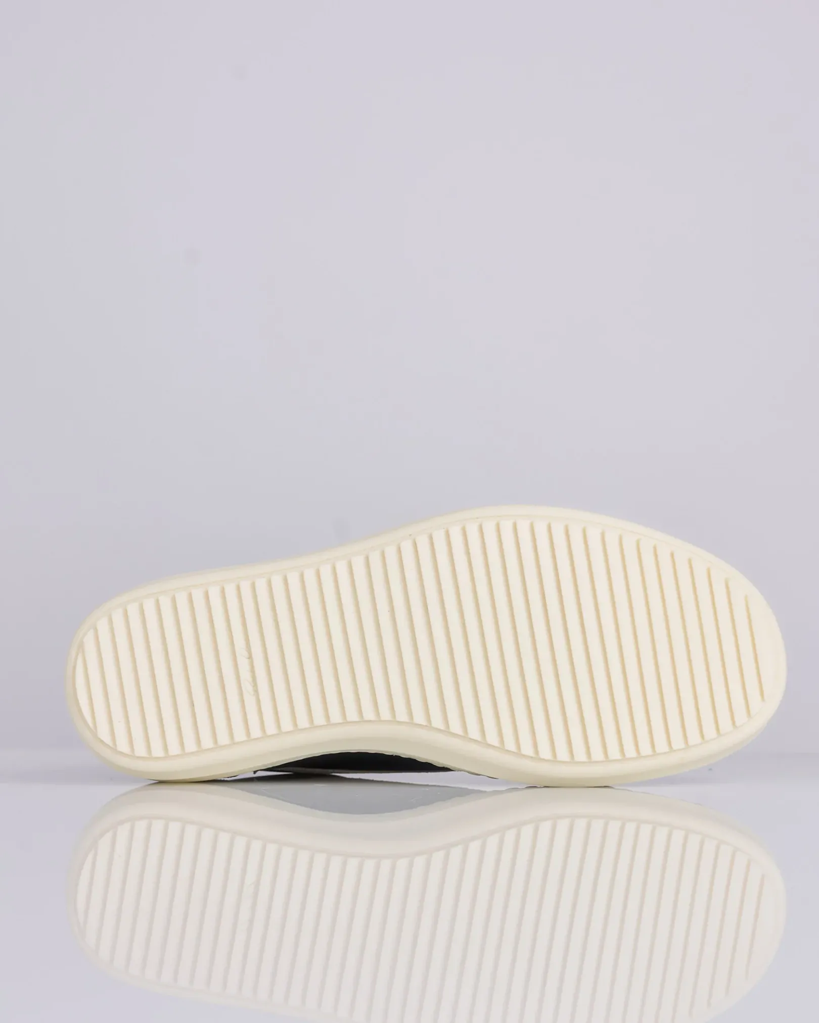 New Rick Owens Vintage Sneaker Hollywood Waxy Goat Black Milk