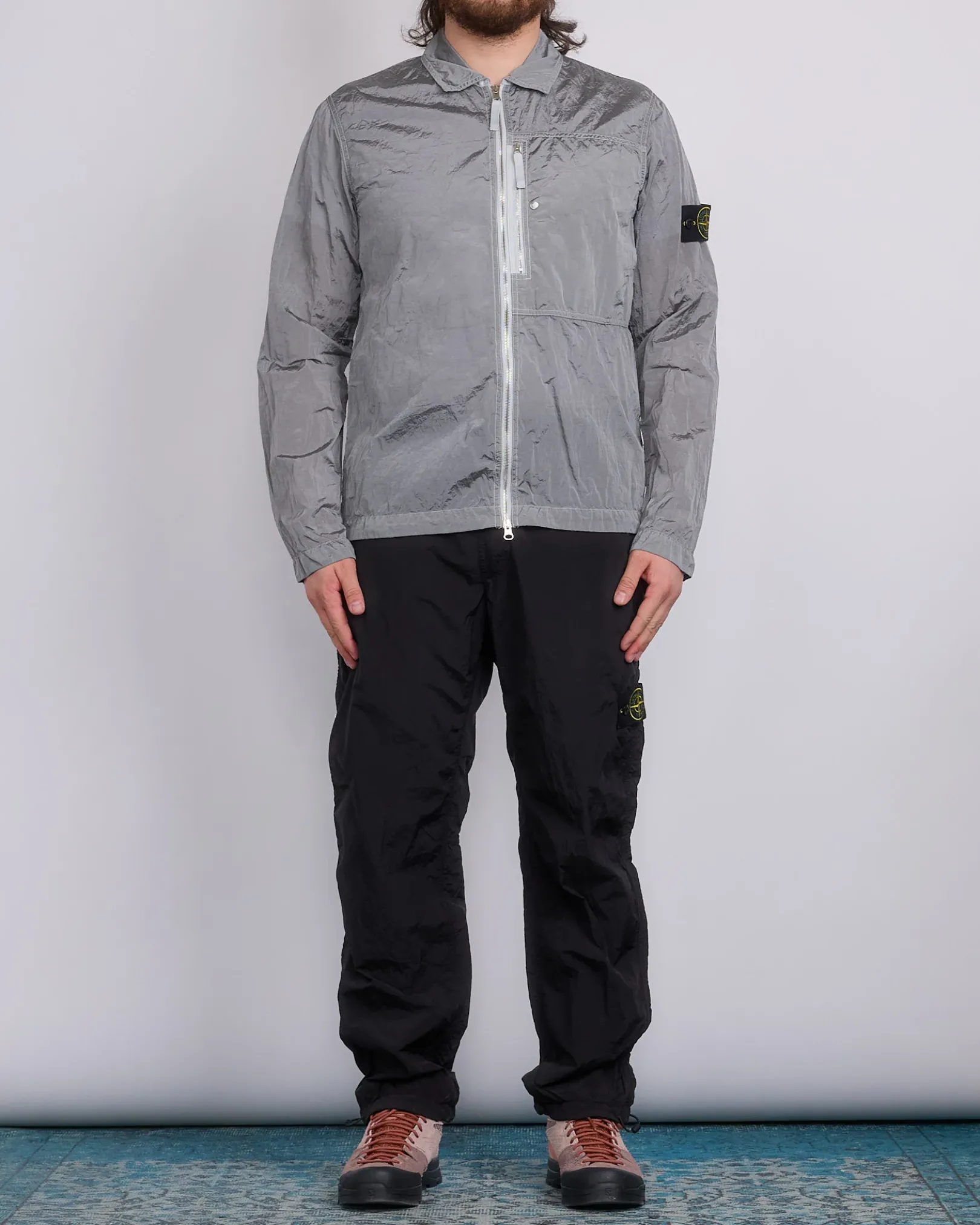 Best Stone Island Econyl Nylon Metal Track Pant Black