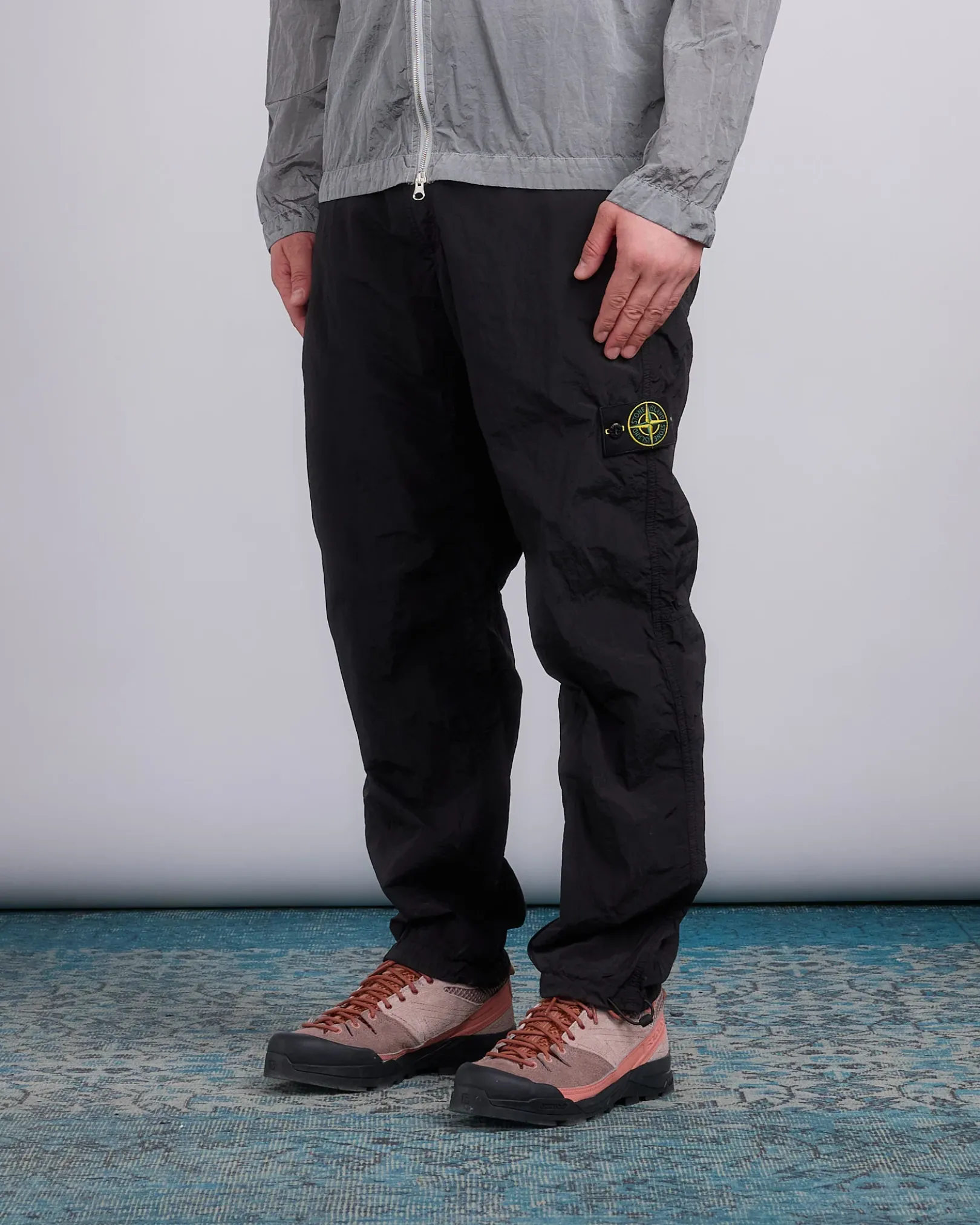 Best Stone Island Econyl Nylon Metal Track Pant Black