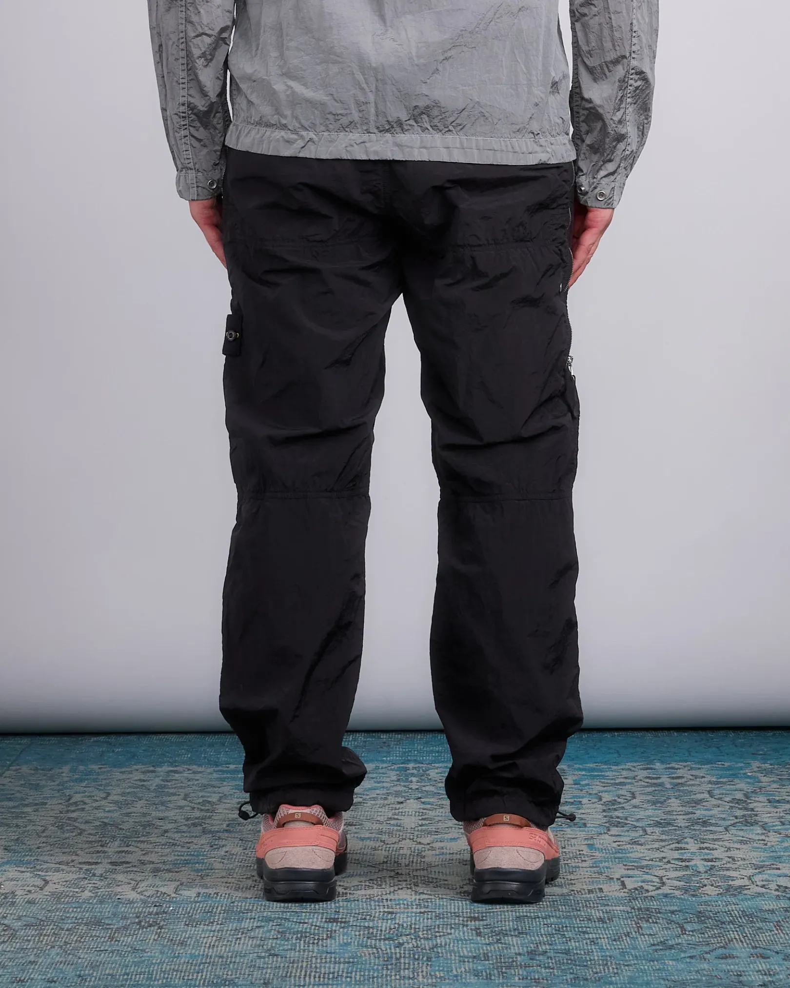 Best Stone Island Econyl Nylon Metal Track Pant Black