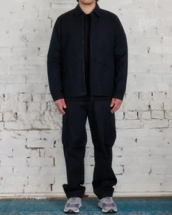 Outlet Stone Island Ghost Piece Ventile Overshirt Black