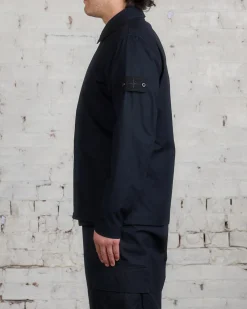 Outlet Stone Island Ghost Piece Ventile Overshirt Black