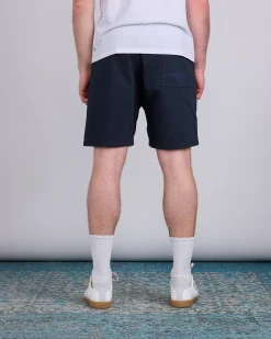 Outlet Stone Island Marina Combed 16/2 Jersey Short Navy Blue