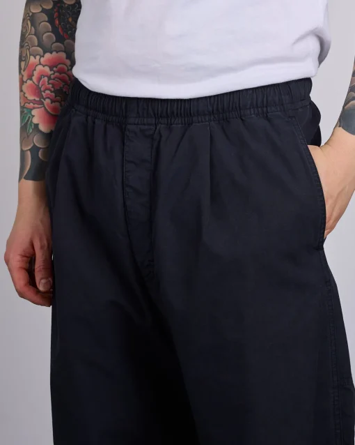 New Stone Island Marina Cotton Tela Trouser Navy Blue