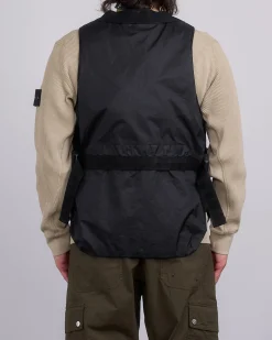 Online Stone Island Mebrana 3L TC Cargo Vest Black