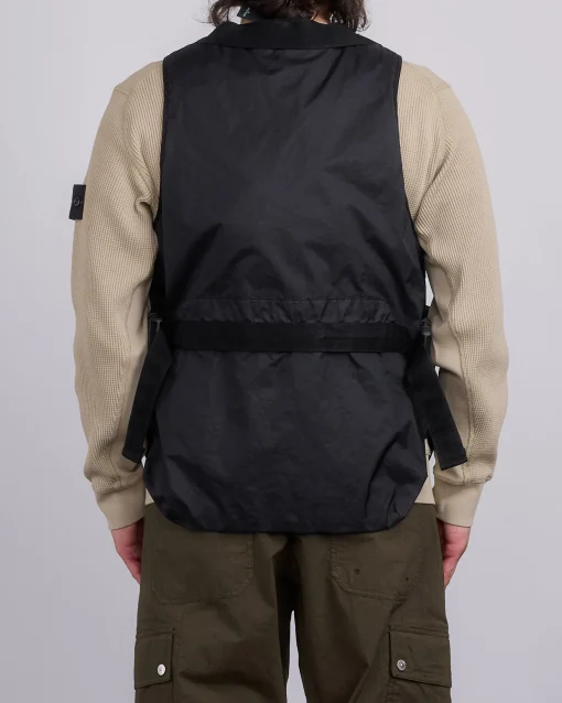 Online Stone Island Mebrana 3L TC Cargo Vest Black