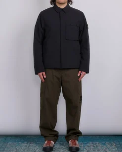 Best Stone Island Primaloft Softshell Chore Coat Black