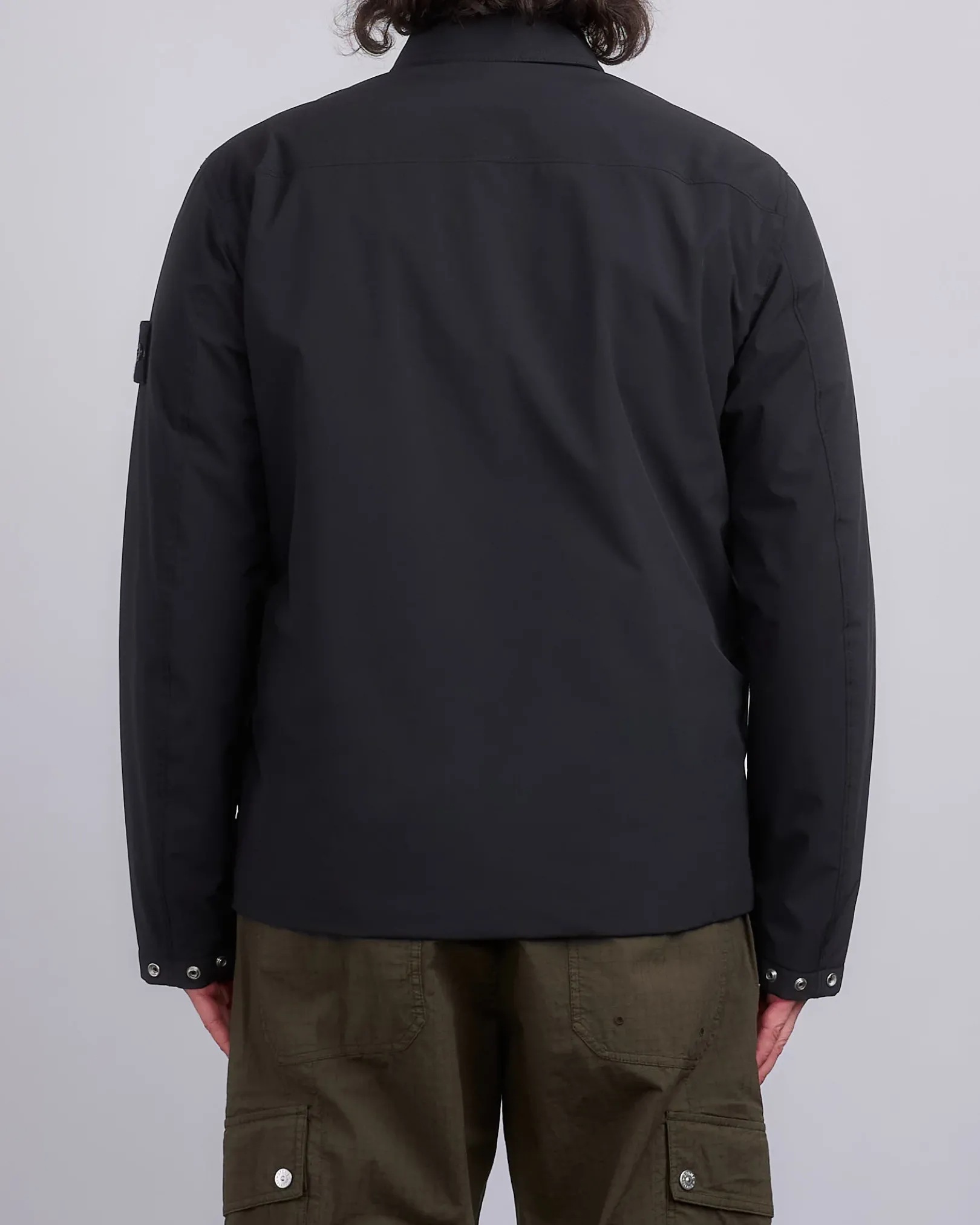 Best Stone Island Primaloft Softshell Chore Coat Black