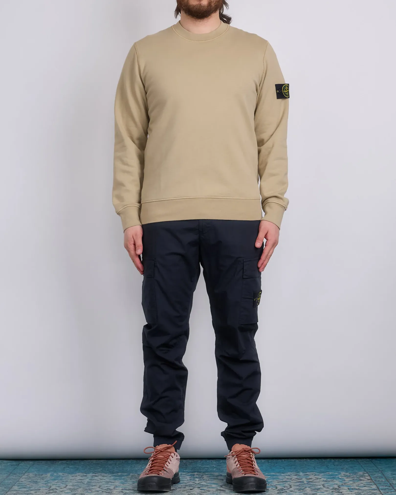 Outlet Stone Island Tela Stretch Parachute Cargo Pant Navy Blue