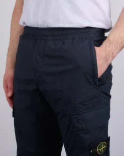 Outlet Stone Island Tela Stretch Parachute Cargo Pant Navy Blue