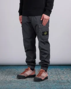 Discount Stone Island Tela Stretch Parachute Cargo Pant Charcoal