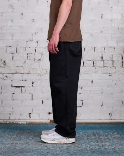 Discount Stussy Big Ol Jean Denim Washed Black